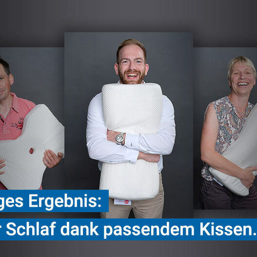 Ergebnisse unseres Kissentest