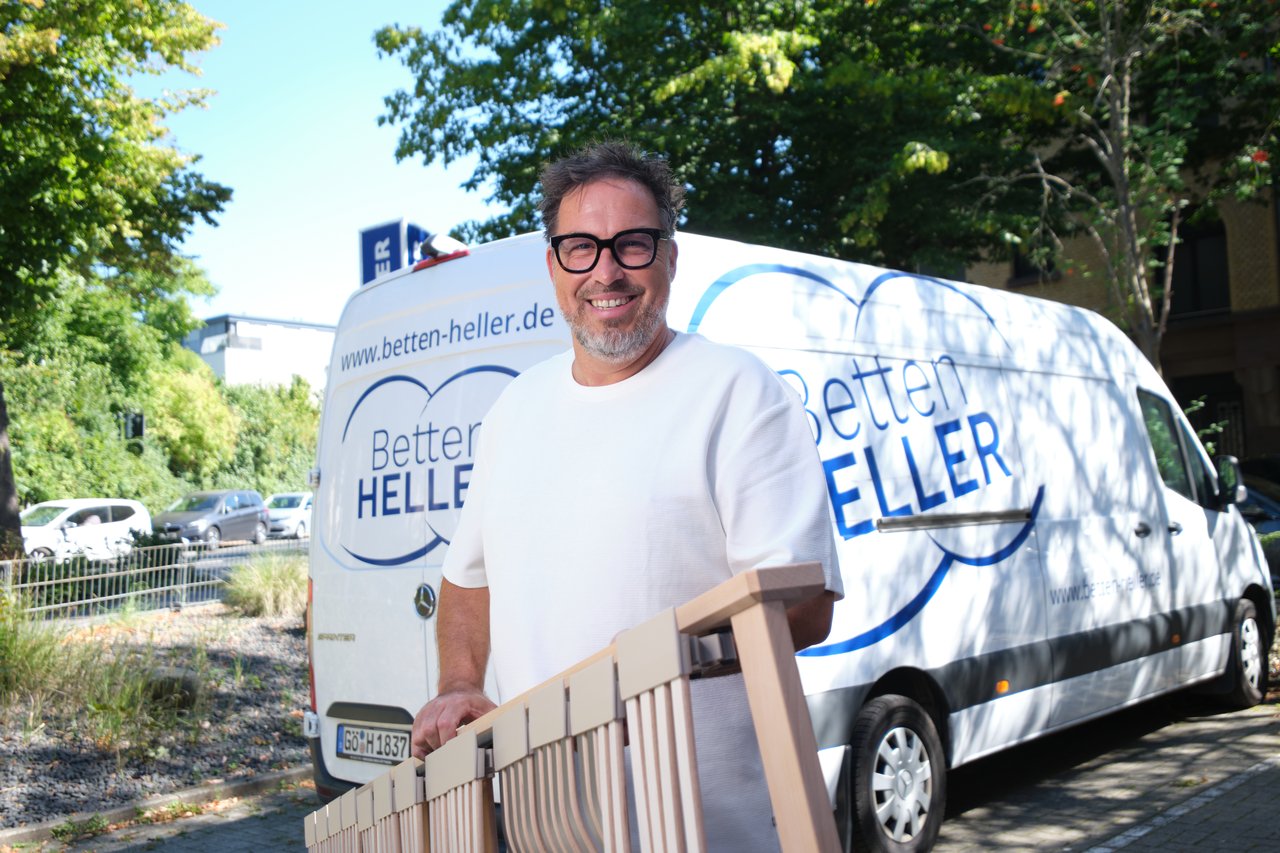 Auslieferungsfahrer für Schlafmöbel